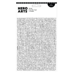 Hero Arts Friendly Type Hero Transfers