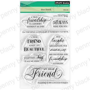 Penny Black Clear Stamp Dear Friend