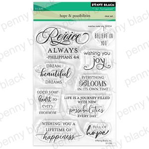 Penny Black Clear Stamp Hope & Possibilities