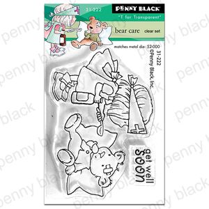 Penny Black Clear Stamp Bear Care