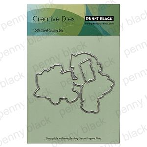 Penny Black Die Bear Care Cut Out