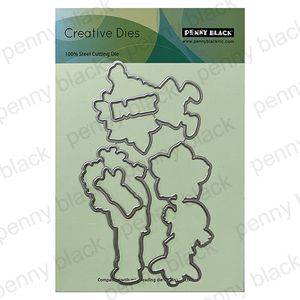 Penny Black Die Petals Cut Out