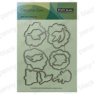 Penny Black Die Gallic Rose Cut Out