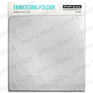 Penny Black EF Abstract Lilium