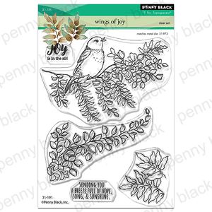 Penny Black Clear Stamp Wings of Joy