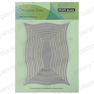 Penny Black Die Gentle Swell Frame