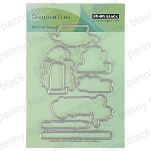 Penny Black Die Dear Friend Cut Out