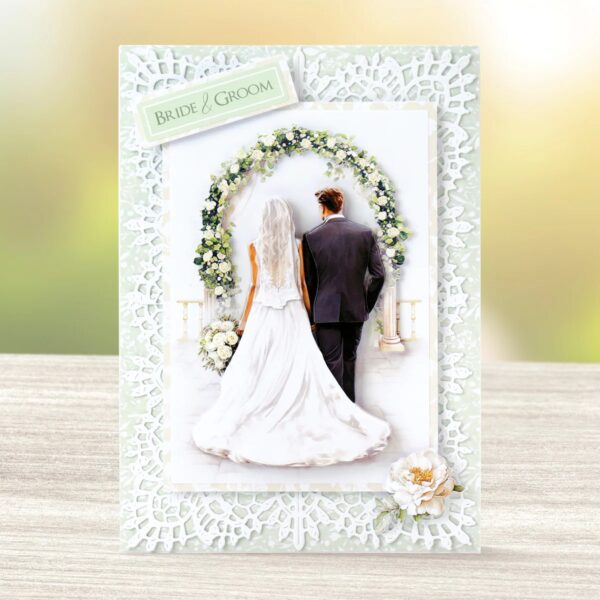 Katy Sue Die Cut Decoupage – Bride & Groom (Pack of 3)