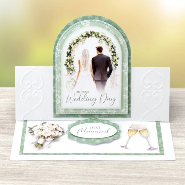 Katy Sue Die Cut Decoupage – Bride & Groom (Pack of 3)