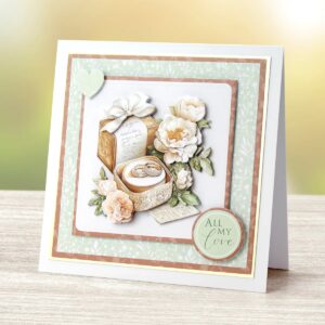 Katy Sue Die Cut Decoupage – Just Married (Pack of 3)