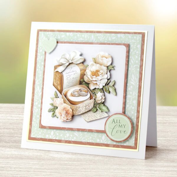 Katy Sue Die Cut Decoupage – Just Married (Pack of 3)
