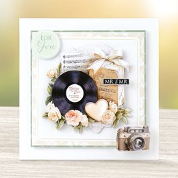 Katy Sue Die Cut Decoupage – Forever & Always 12 Sheets 7 Designs