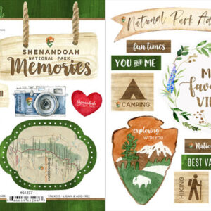 SCRAPBOOK CUSTOMS SHENANDOAH NATIONAL PARK STICKER