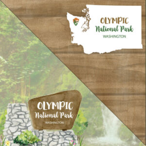 SCRAPBOOK CUSTOMS 12X12 OLYMPIC NATIONAL PARK