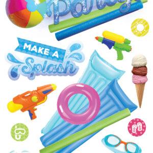 Paper House 3D Pool Party