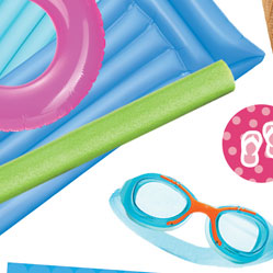 Paper House 3D Pool Party