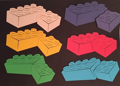 Petticoat Parlor Lego Bricks (12) Girl