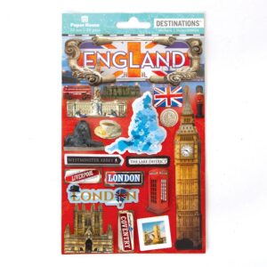 PAPER HOUSE 3D TRAVEL ENGLAND