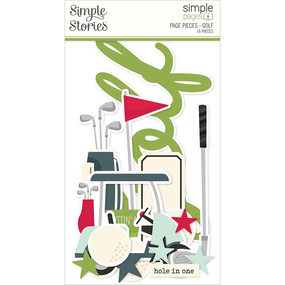SIMPLE STORIES PAGE PIECES GOLF