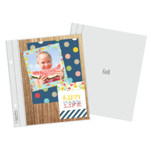SIMPLE STORIES SN@P! FLIPBOOK 6X8 NAVY