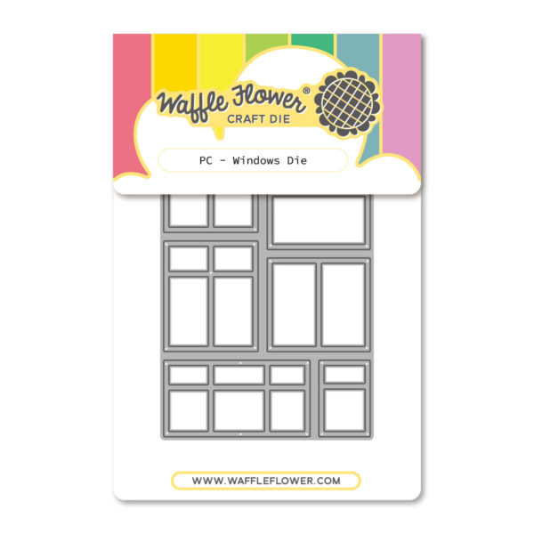 WF Postage Collage Die Windows