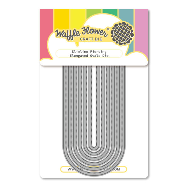 WF Die Slimline Piercing Elongated Ovals