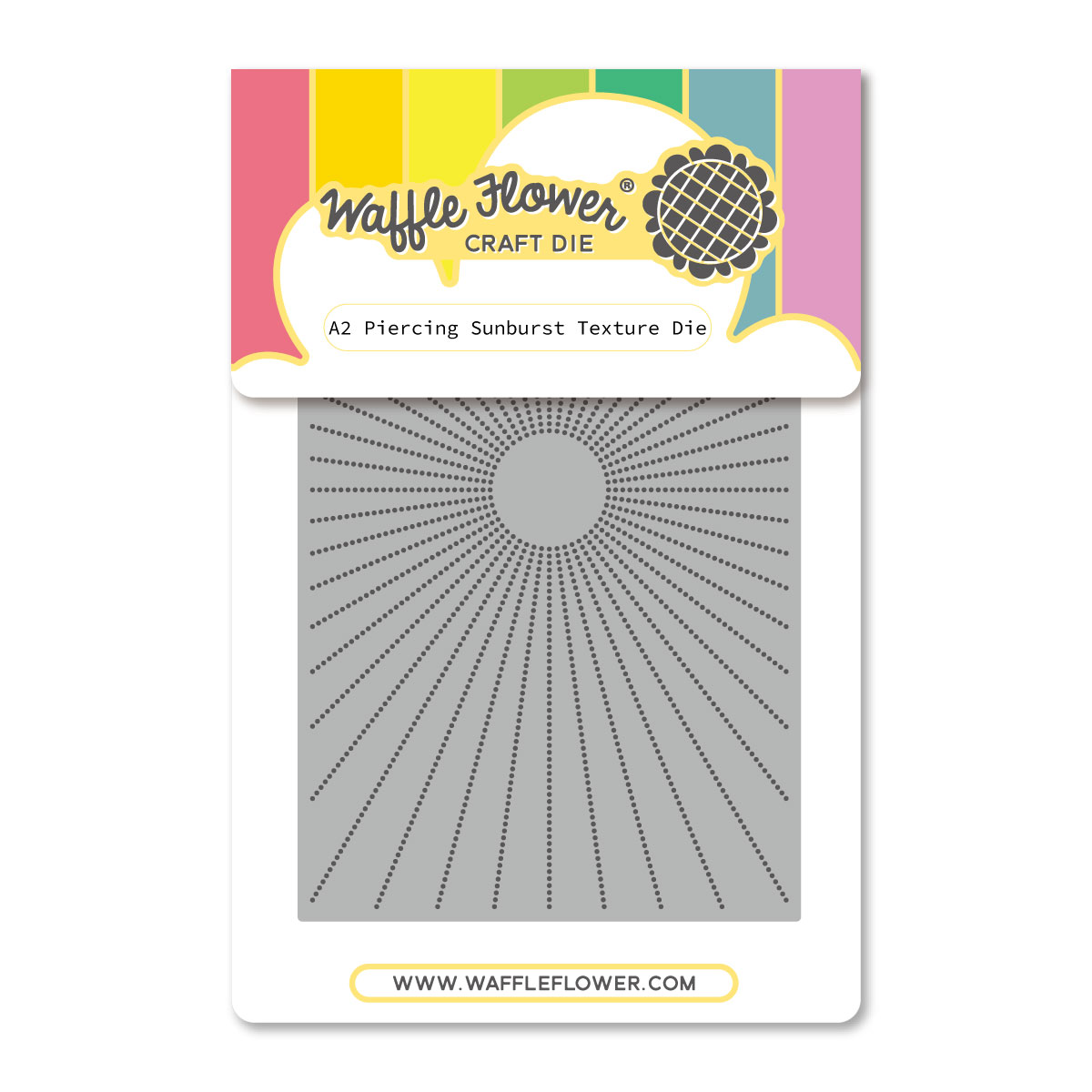 WF Die A2 Piercing Sunburst Texture