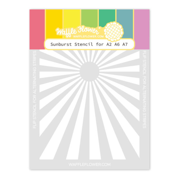 WF Stencil Sunburst For A2 A6 A7