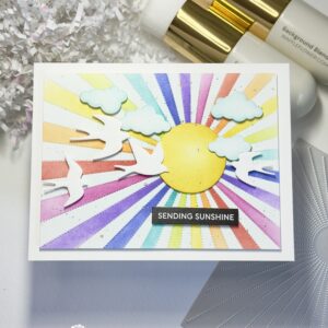 WF Stencil Sunburst For A2 A6 A7