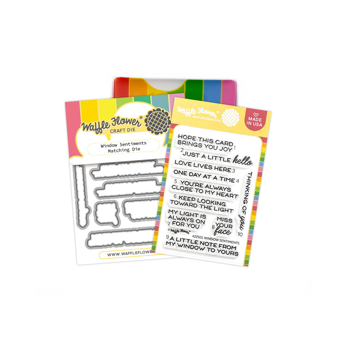 WF Stamp & Die Window Sentiments