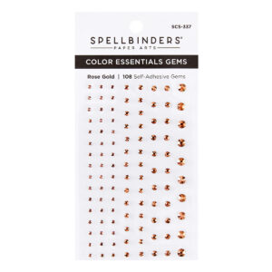 Spellbinders Rose Gold Color Essentials Gems