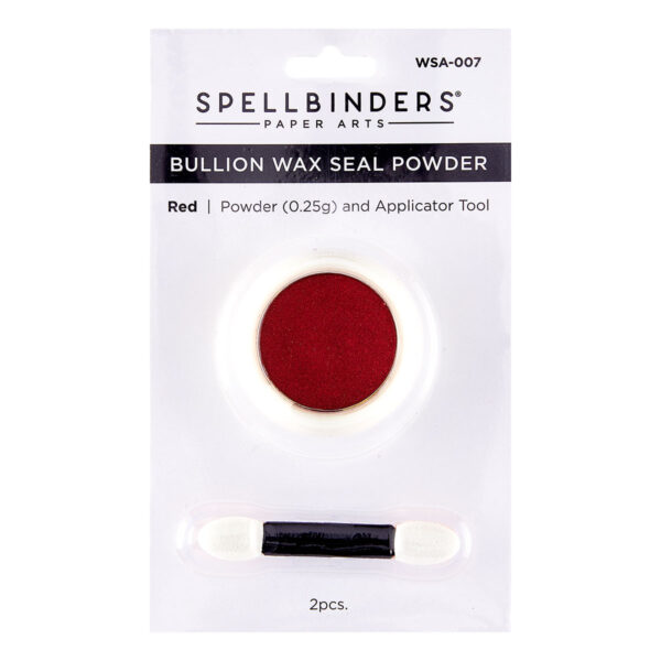 Spellbinders Red Bullion Wax Seal Powder Spellbinders Red Bullion Wax Seal Powder