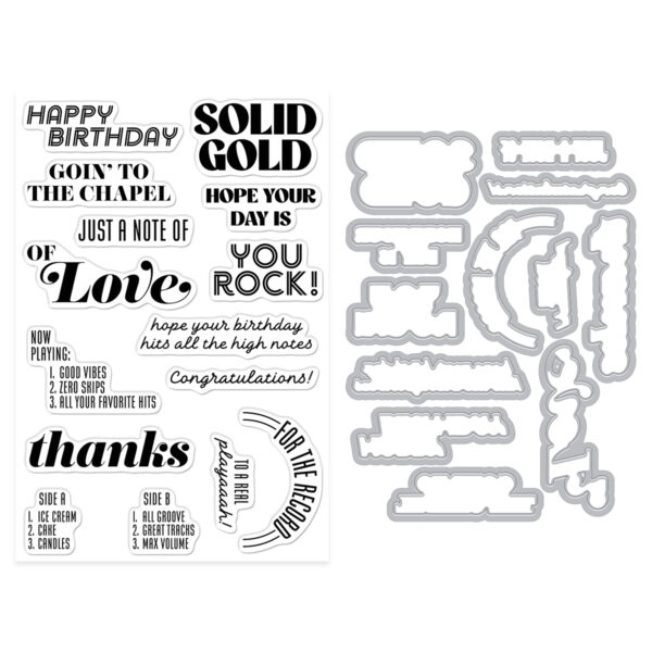 Hero Arts Solid Gold Stamp & Cut