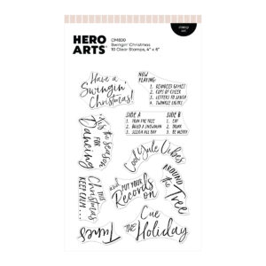 Hero Arts Swingin' Christmas Stamp Set