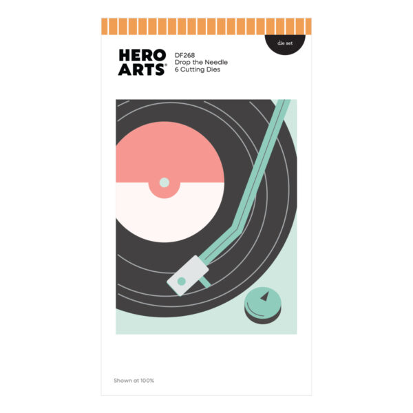 Hero Arts Drop the Needle Die Set