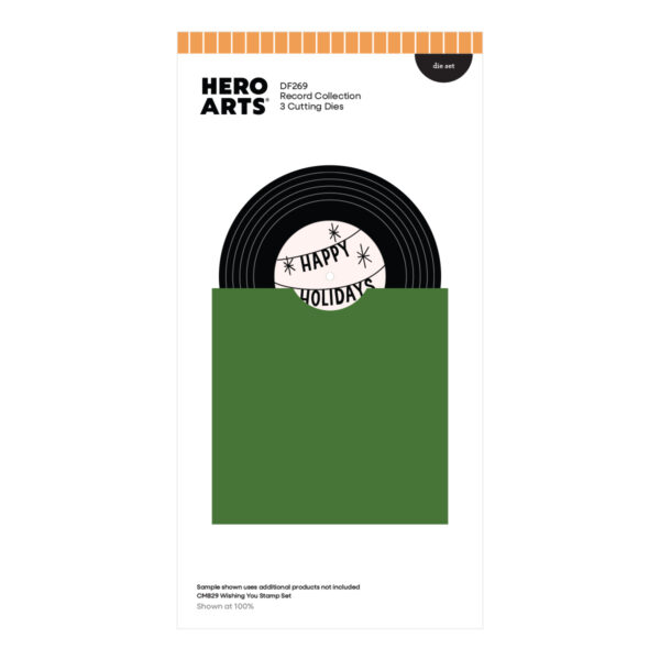 Hero Arts Record Collection Die Set Hero Arts Record Collection Die Set