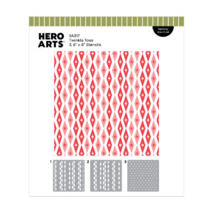 Hero Arts Twinkle Toes Layering Stencils