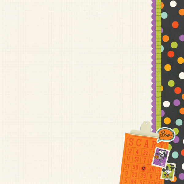 Simple Stories Say Cheese Clasimple Storiesic Mouse Halloween 12X12 Haunted Happenings
