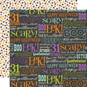 Simple Stories Say Cheese Clasimple Storiesic Mouse Halloween 12X12 Not So Scary