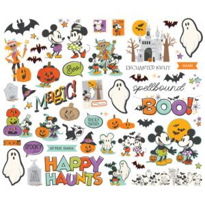 Simple Stories Say Cheese Clasimple Storiesic Mouse Halloween Bits & Pieces