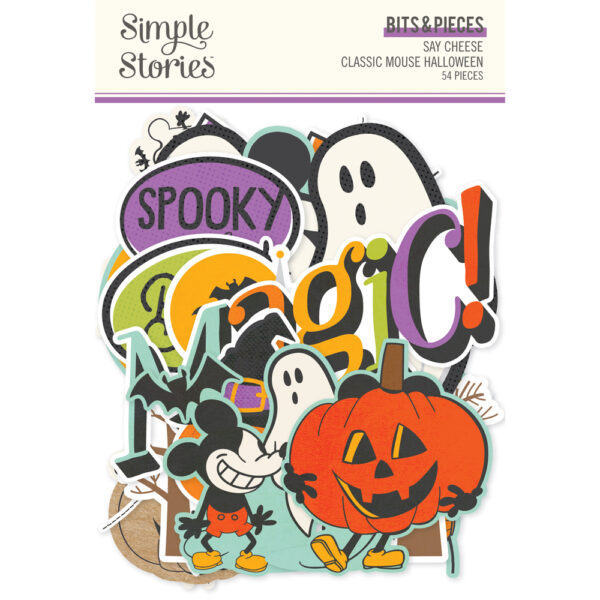 Simple Stories Say Cheese Clasimple Storiesic Mouse Halloween Bits & Pieces