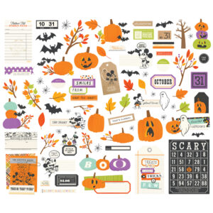 Simple Stories Say Cheese Clasimple Storiesic Mouse Halloween Journal Bits & Pieces