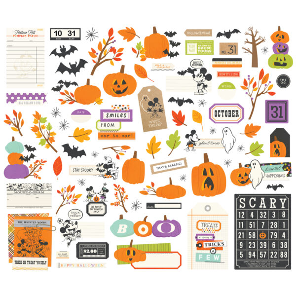 Simple Stories Say Cheese Clasimple Storiesic Mouse Halloween Journal Bits & Pieces