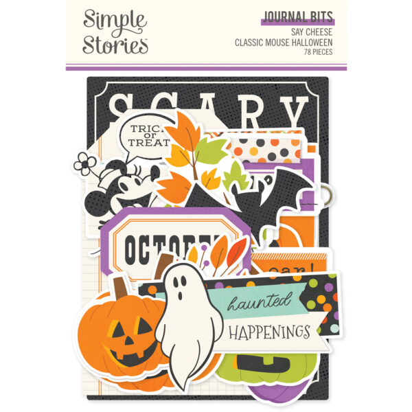 Simple Stories Say Cheese Clasimple Storiesic Mouse Halloween Journal Bits & Pieces