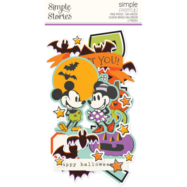 Simple Stories Say Cheese Clasimple Storiesic Mouse Halloween Simple Pages Page Pieces Simple Stories Say Cheese Clasimple Storiesic Mouse Halloween Simple Pages Page Pieces