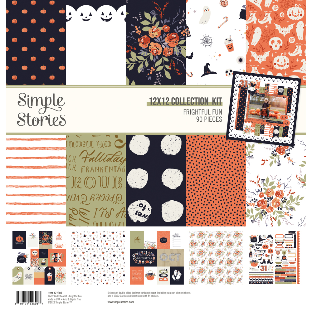 Simple Stories Frightful Fun Collection Kit