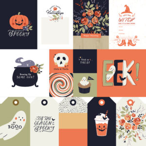 Simple Stories Frightful Fun 12X12 Elements 1