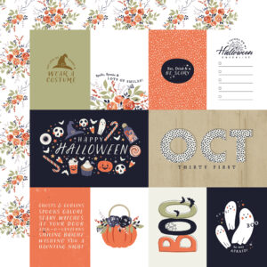 Simple Stories Frightful Fun 12X12 Elements 2