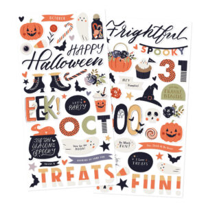 Simple Stories Frightful Fun Foam Stickers