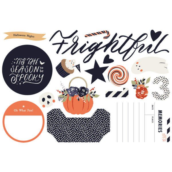 Simple Stories Frightful Fun Page Pieces